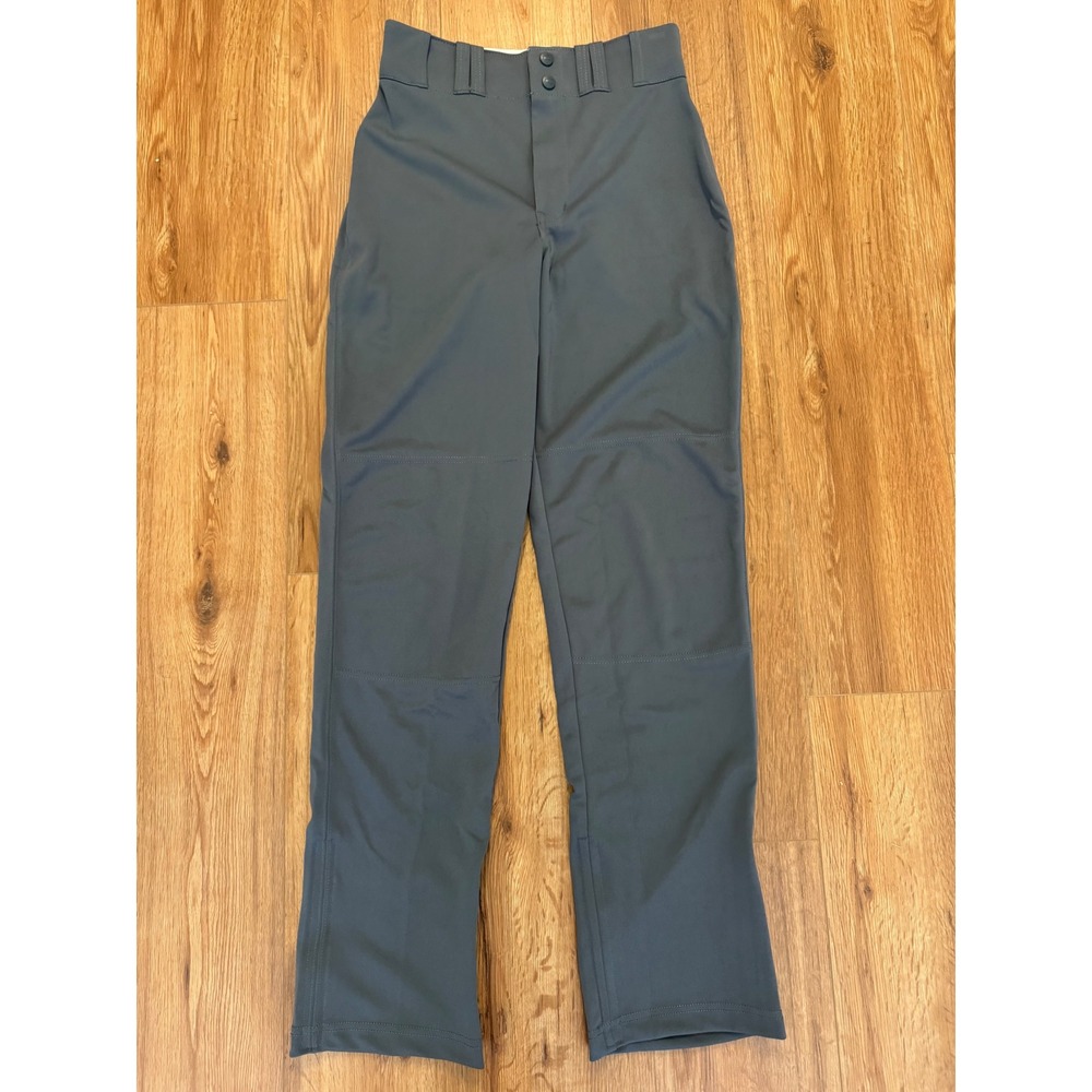 Champro Mens Baseball Pants Adult Small Grey Solid Open Bottom Athletic BP11